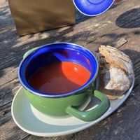 Tomatosoup at Gewoan op 'e Dyk in Dokkum