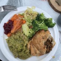 Lentil Wellington on the carvery   at Tocketts Mill Country Park in Guisborough