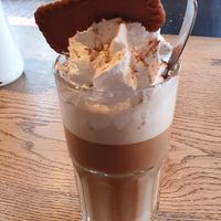 Biscoff latte at Mamalicious in Hamburg