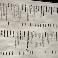 Drink menu at Mamalicious in Hamburg