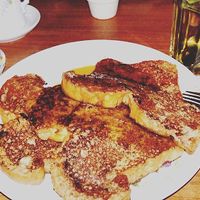Vegan French toast at Mamalicious in Hamburg