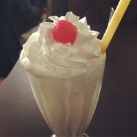 vegan milkshake at Mamalicious in Hamburg