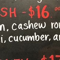 Avo Smash menu listing at Lucinda's Deli & More in San Francisco