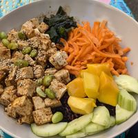 Buddha bowl at La Luncheonette in Lausanne