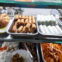 Vegan products at Bat Nha 1 Vegetarian Restaurant in Ho Chi Minh City