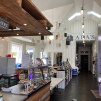 Café counter/ordering area  at Ada's Technical Books and Cafe in Seattle