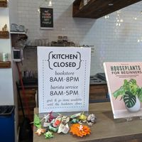 Hours are as follows: 8pm books, 5pm barista, 3pm kitchen! at Ada's Technical Books and Cafe in Seattle