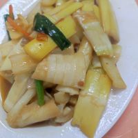 Bamboo shoots at Shizhao Tongxin Food - 石棹 彤炘美食 in Zhuqi Township