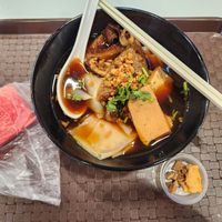 Kway chap at Jing Xin Vegetarian in Central Singapore