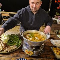 Vegetarischer HotPot, evtl Vegan at Midori Coffee Farm in Lam Dong