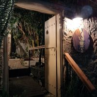 The cafe is tucked away in an alley at Rest in Kyrenia