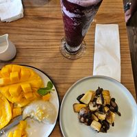 Mushroom side at D'oasis Cafe' at Railay Beach in Krabi