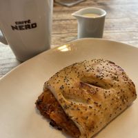 Plant based sausage roll  at Caffè Nero in Reading