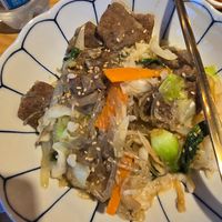 Vegan beef bulgogi at Myeongdong Joomak - 명동주막 in Seoul