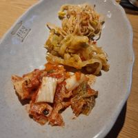 vegan kimchi at Myeongdong Joomak - 명동주막 in Seoul