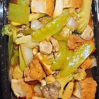 Garlic Sauce Tofu with Mixed Vegetables at Asian Harbor  in Homewood