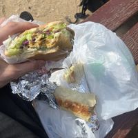 Seitan Kebab + Seitan Dürüm + Falafel Dürüm  at Doner Kebab Show  in Barcelona
