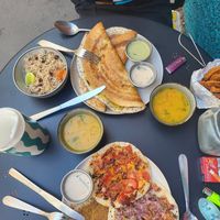 Très copieux  ! 26e pour deux avec la réduction étudiante at Indian Corner  in Lyon