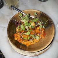 Sticky tofu   at Kin Restaurant in London