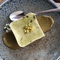 The cheesecake from above  at Kin Restaurant in London