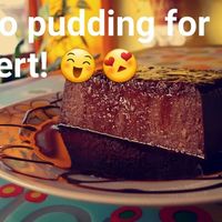 A dessert pudding made Spanish style! at Bar Trasmiera in Santander