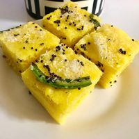 Dhokla  at Banarasi Chaat & Kulfi Wala in Dubai