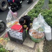 Food   at Roadside street food stall in Ho Chi Minh City