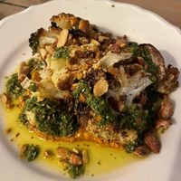 Cauliflower dish  at Beniràs in Leiden