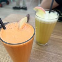 Fresh juices   at Luma Brunch  in Alicante