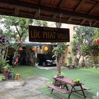 Garden  at Crystal Restaurant in Hoi An