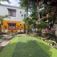 Garden  at Crystal Restaurant in Hoi An