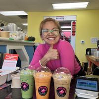 This sweet pea is Jackie and you will leave her best friend  at Cat House Chiangmai in Kingston