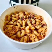 Velvety pink pasta at Vegante in Dubai