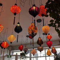 Beautiful decor  at Basil Leaf Pho in Fitzroy