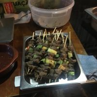 Vegan barbecue   at LAR vegan in Sao Paulo