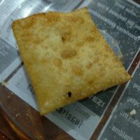 One of several yummy Brazilian fast-food items served on the all-you-can-eat menu at Lar Vegetariano Vegan at LAR vegan in Sao Paulo