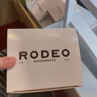 Box at Rodeo Doughnuts - Fleet St in London