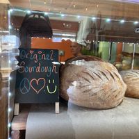 Too pretty to eat?  at Wake and Bake Bread Company in Cocoa Beach