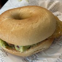 VG avo and hash browns   at The Bagel Project in Nottingham