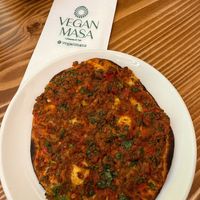 Lahmacun  at Vegan Masa - Kadikoy in Istanbul