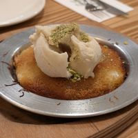 Knafeh at Vegan Masa - Kadikoy in Istanbul