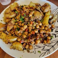 Snarf's Vegan Scramble at Blissful Banana Cafe in Orland Park