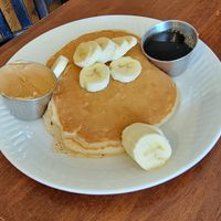 Side of Vegan Pancakes at Blissful Banana Cafe in Orland Park