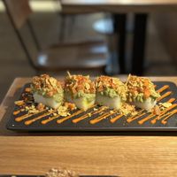   at REDWHITE BONELESS RAMEN Downtown Los Angeles in Los Angeles