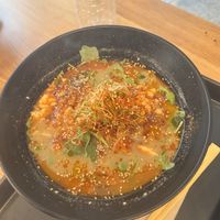 Truffle salt  at REDWHITE BONELESS RAMEN Downtown Los Angeles in Los Angeles