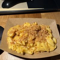 Mac & Cheese  at REDWHITE BONELESS RAMEN Downtown Los Angeles in Los Angeles