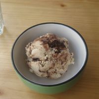 Peanut butter fudge swirl ice cream at Wildebeest in Falmouth