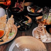 Selection of starters at CHAM - the vegan kitchen in Hannover