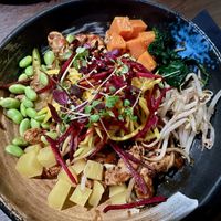 Rice here rice now  at CHAM - the vegan kitchen in Hannover