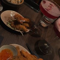 Vegane Shrimps & Austernpilze   at CHAM - the vegan kitchen in Hannover